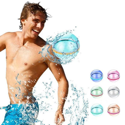 Children's Water Polo Water Balloon Bomb Reusable Water Balloon Autosealing - MyStoreLiving