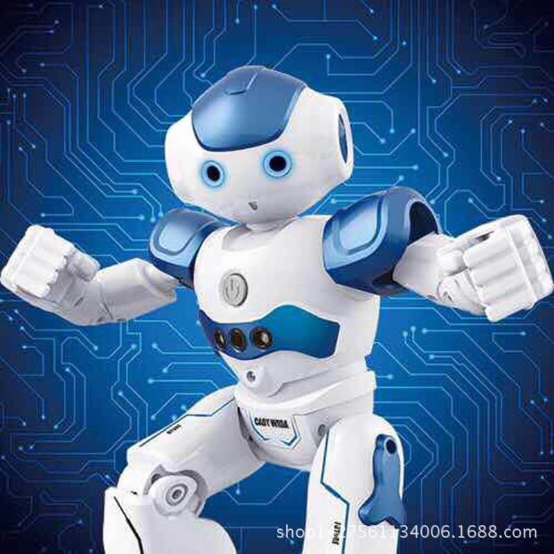 Intelligent Early Education Remote Control Robot Puzzle Boy Children's Toy Gesture Induction Usb Charging - MY STORE LIVING