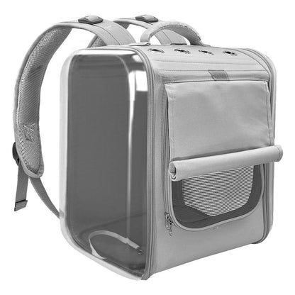 Pet Carrier Backpack Breathable Travel Outdoor Shoulder Bag - MY STORE LIVING