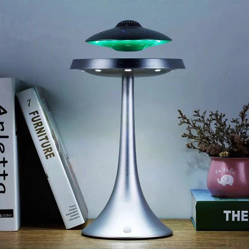 DJYG UFO Magnetic levitation bluetooth stereo Wireless charging ufo  life  Wireless bluetooth speakers Fashion lamp - MY STORE LIVING