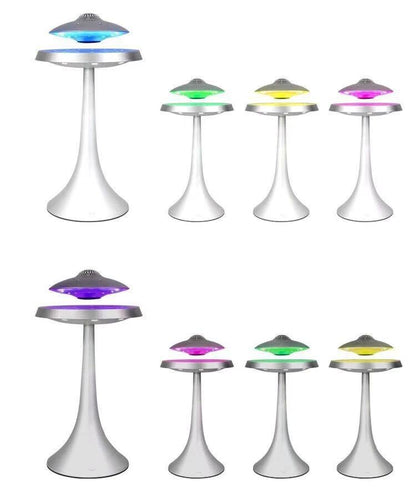 DJYG UFO Magnetic levitation bluetooth stereo Wireless charging ufo  life  Wireless bluetooth speakers Fashion lamp - MY STORE LIVING