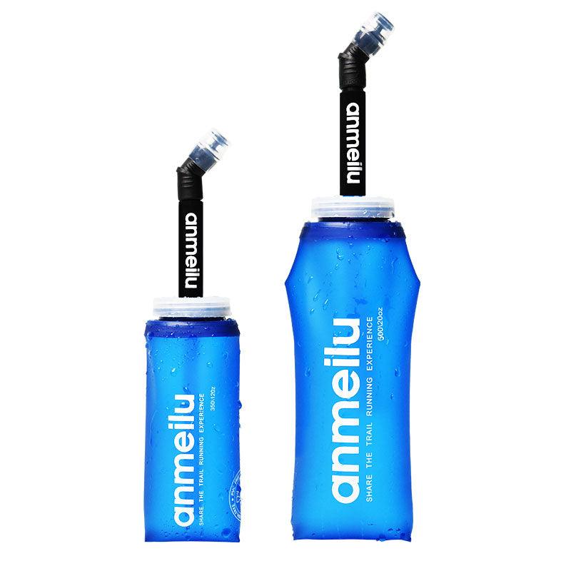 Folding Soft Water Bottle TPU Water Cup Drinking Bag Marathon Outdoor Sports Lightweight Water Bottle - MyStoreLiving