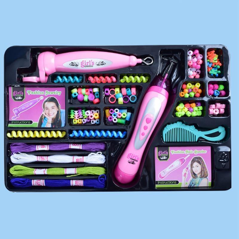 Automatic Braiding Girls DIY Hair Braid Kit Hairdressing Decor - MY STORE LIVING