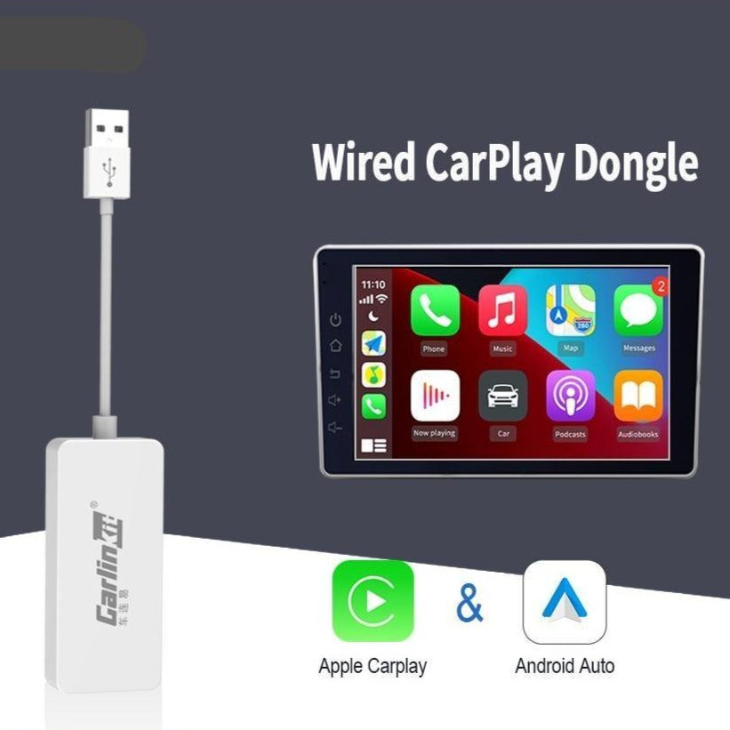 Carlinkit Apple Car Play Android Auto Dongle For Android System Screen Smart Link Support Mirror-Link Airplay Google Music IOS14 - MY STORE LIVING