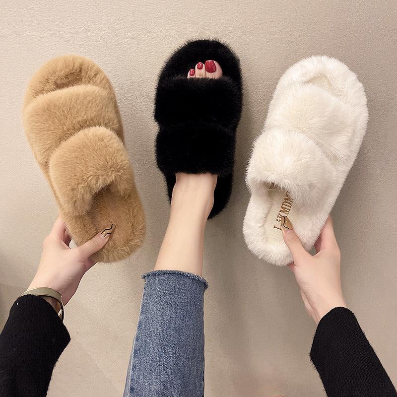 Women Wool Slippers - MyStoreLiving