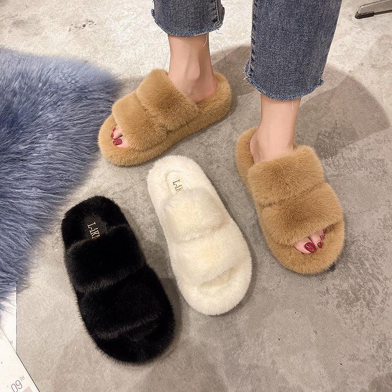 Women Wool Slippers - MyStoreLiving