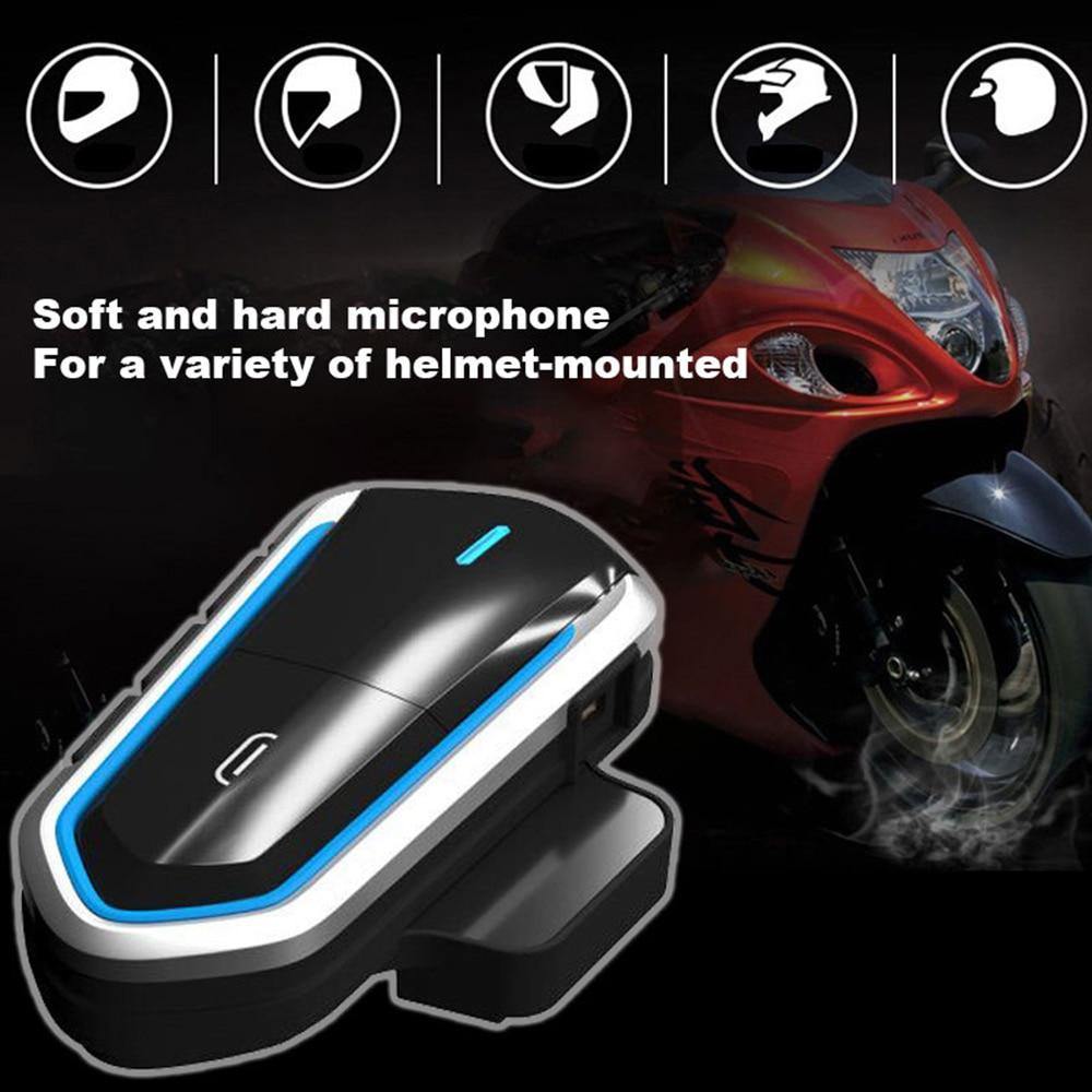 Motorcycle Motorbike Helmet Intercom CSR Bluetooth - MY STORE LIVING