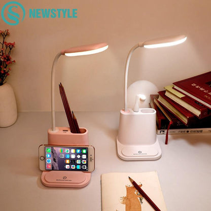 USB Rechargeable LED Desk Lamp Touch - MY STORE LIVING