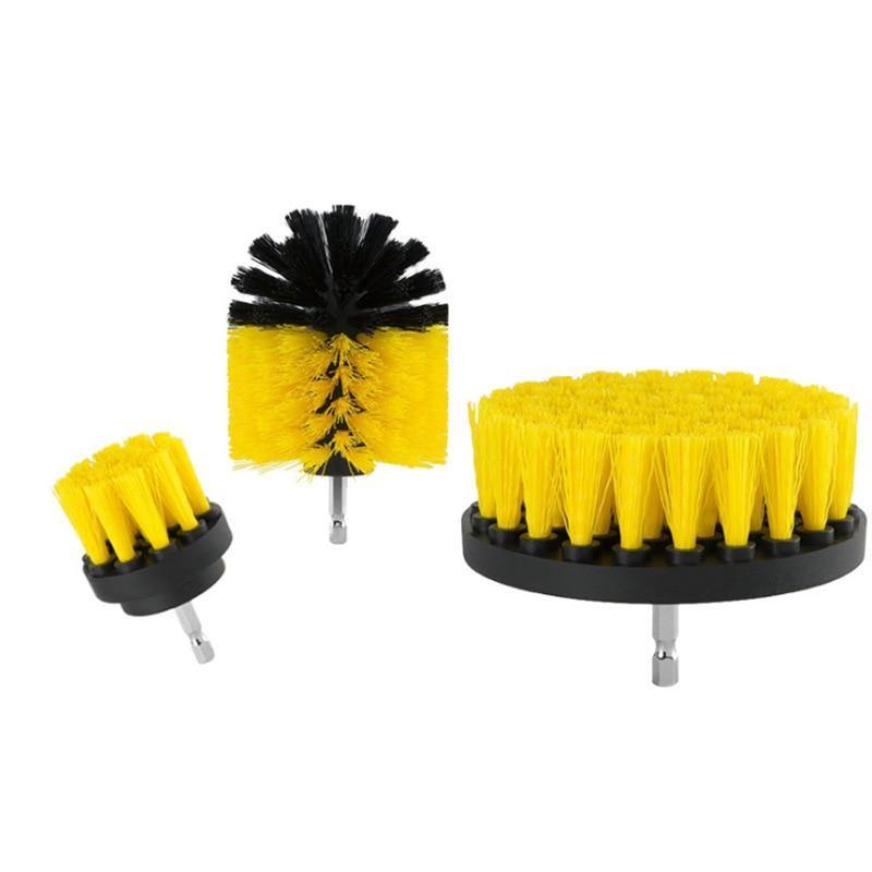 3/4/6 Pcs Drill Brush Cleaner Kit Power Scrubber for Cleaning Bathroom Bathtub Cleaning Brushes Scrub Drill Car Cleaning Tools - MY STORE LIVING
