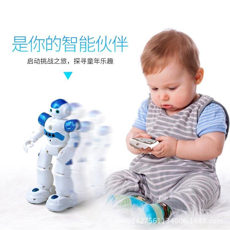 Intelligent Early Education Remote Control Robot Puzzle Boy Children's Toy Gesture Induction Usb Charging - MY STORE LIVING