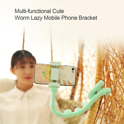 Suction Cup Lazy Phone Holder Caterpillar Cell Phone Holder Desktop Flexible Worm Car Mount Home Cute Phone Wall Bracket Bicycle - MY STORE LIVING