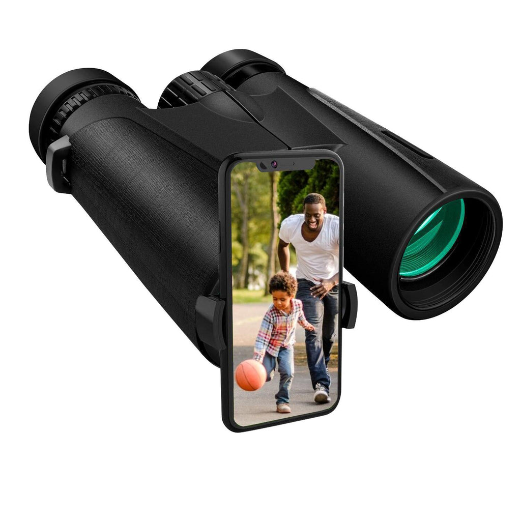 12x42 Zoom Binoculars Day/Night Vision Travel Outdoor HD Hunting Telescope +Case - MY STORE LIVING