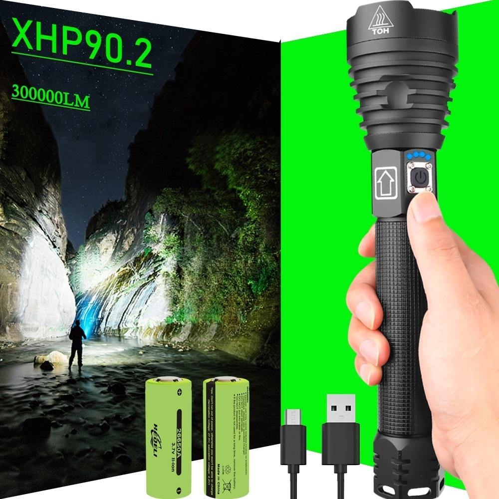 90000 LUMENS XHP50.2 Most Powerful Flashlight - MY STORE LIVING