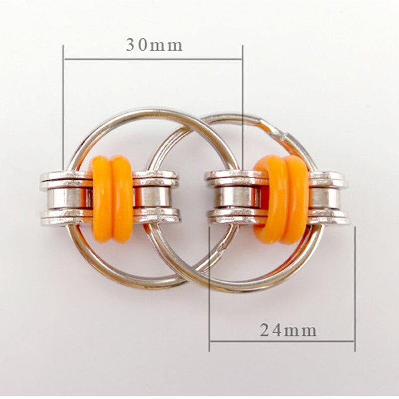 Hand Spinner Tri-Spinner Reduce Stress EDC Fidget Toy For Autism ADHD Key Ring Fidgetde Toy Fingertip Decompression Chain 2019 - MY STORE LIVING