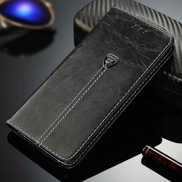 Flip Leather Phone Case Wallet Card Slots Cases Cover - MY STORE LIVING