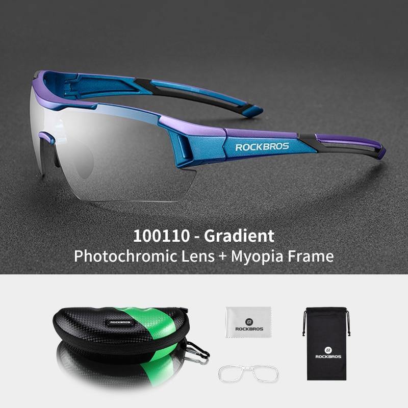 Protection Goggles Sport Sunglasses 3 Colors Bicycle Glasses Mtb Road Bike Eyewear Rockbros Photochromic Cycling Glasses - MY STORE LIVING
