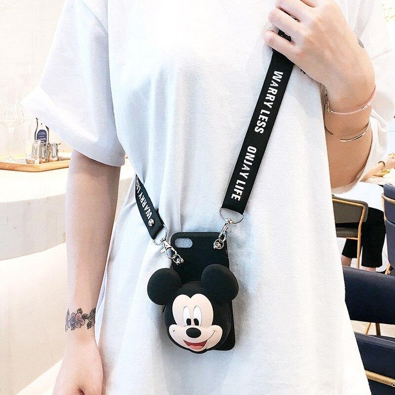 Disney Cartoon Phone Purse Crossbody Smartphone Cover Bag - MY STORE LIVING