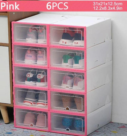 Shoe Storage Box - Set of 6 pcs - MY STORE LIVING