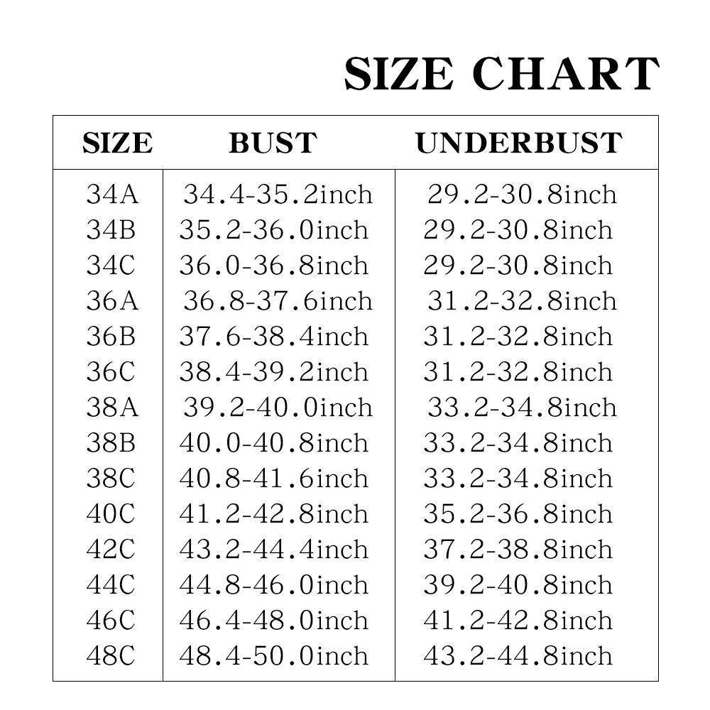 Plus Size Women Bra Push Up Padded Bras - MY STORE LIVING