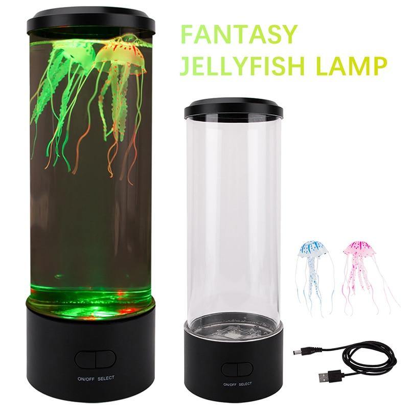 LED Jellyfish Lava Lamp & Aquarium For Kids & Adults - MY STORE LIVING
