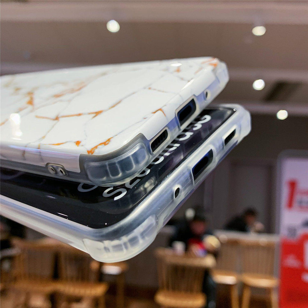 ShockProof Marble Crack Plating Phone Case - MY STORE LIVING