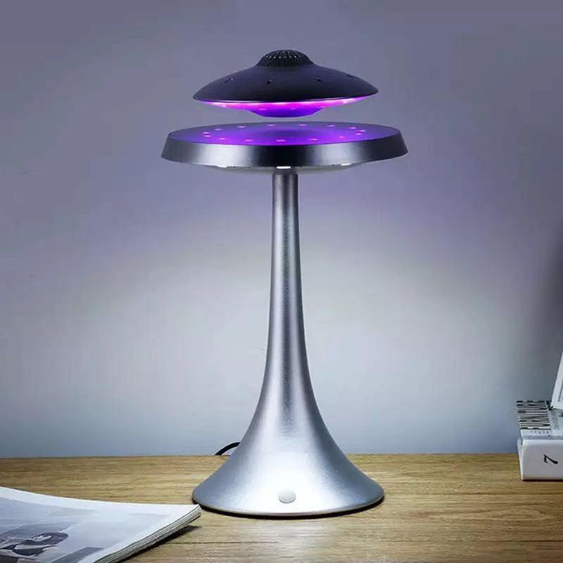 DJYG UFO Magnetic levitation bluetooth stereo Wireless charging ufo  life  Wireless bluetooth speakers Fashion lamp - MY STORE LIVING