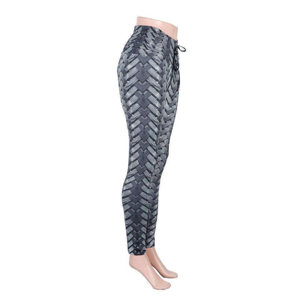 Weave Printed Leggings - MyStoreLiving