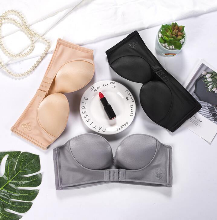 Push-Up Bra Padded Invisible Strapless Cup - MY STORE LIVING