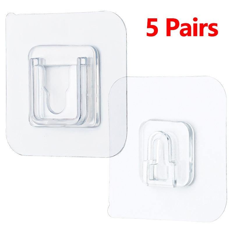 Strong Transparent Suction Cup Wall HOOK Hanger Kitchen Bathroom Accessory - MY STORE LIVING