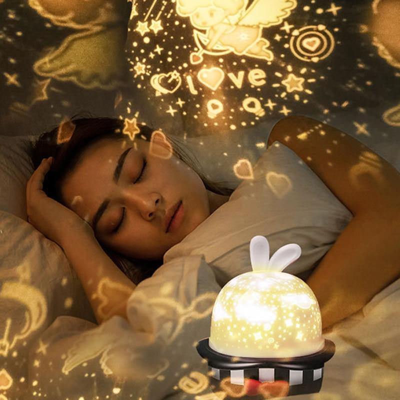 Magic Rabbit Starry Sky Projection Lamp - MY STORE LIVING