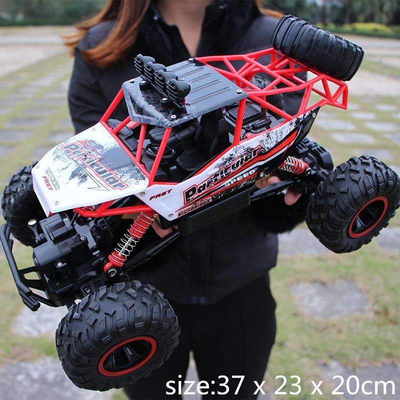 1/12 Large 4WD Remote Control Trucks 2.4G Off-Road Rock Climbing RC Car Toys - MY STORE LIVING