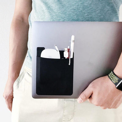 Adhesive Laptop Back Storage Bag - MY STORE LIVING