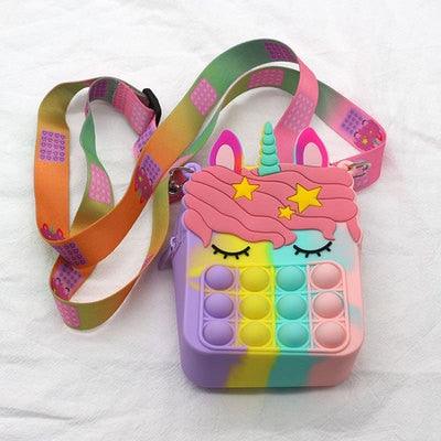 Unicorn Crossbody Bag Fidget Pop - MyStoreLiving