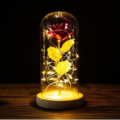 Eternal Rose LED Lights Led Lights String Forever In A Glass Unique Gifts - MyStoreLiving