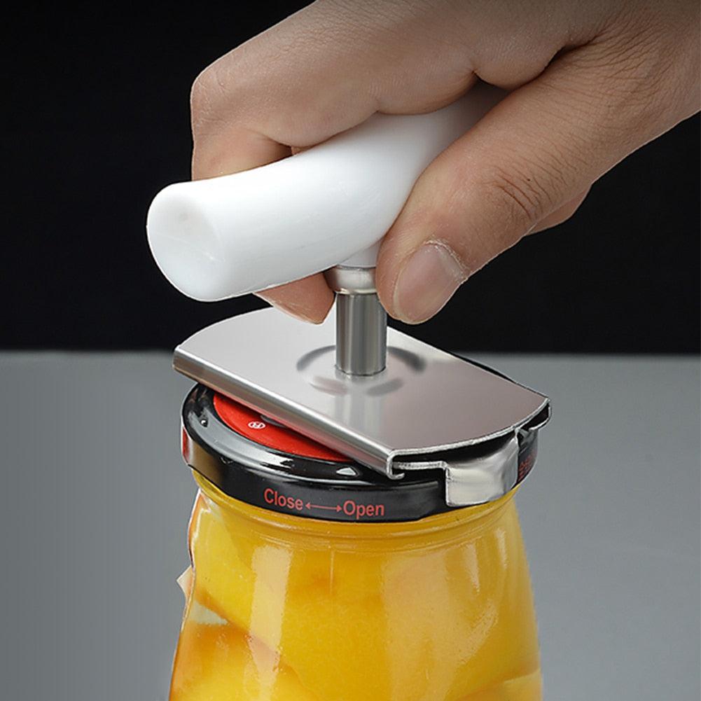 Stainless Steel Kitchen Accessories Bottle Can Opener Can Gap Lids Off Easily Adjustable Size - MyStoreLiving