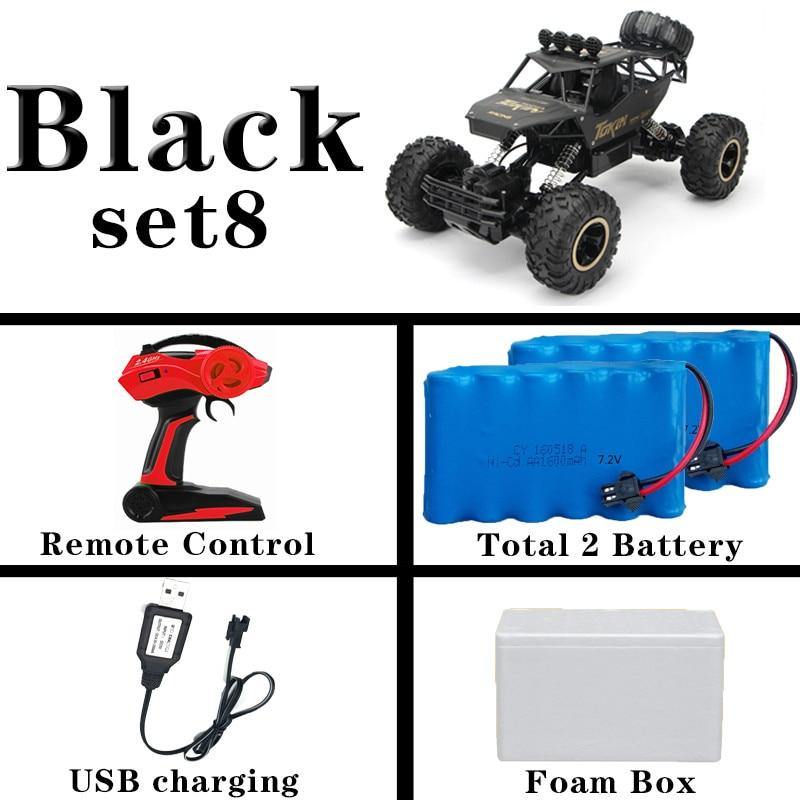 1/12 Large 4WD Remote Control Trucks 2.4G Off-Road Rock Climbing RC Car Toys - MY STORE LIVING