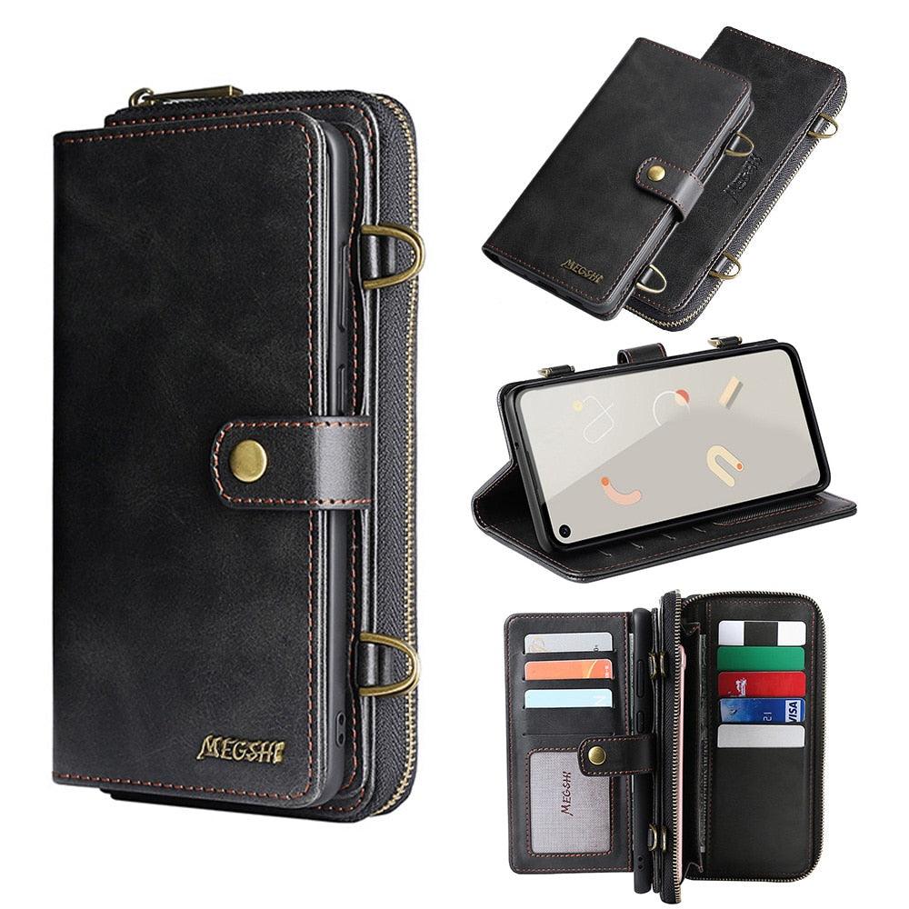 Wallet Leather Cell Phone Case for XiaoMI, Redmi, - MyStoreLiving