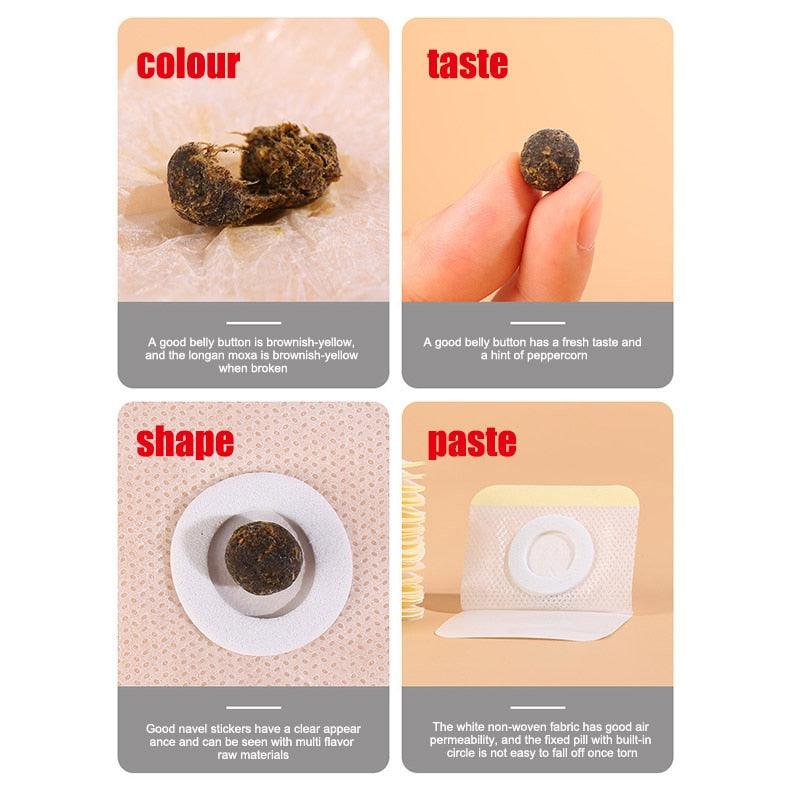 Newly 30/60/90 Pcs Slimming Belly Pellet Safe Abdominal Sticker Healthy for Men and Women - MyStoreLiving