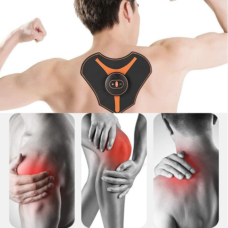 Portable Electric EMS Neck Back Cervical Massager Muscle Stimulator Pain Relief - MY STORE LIVING