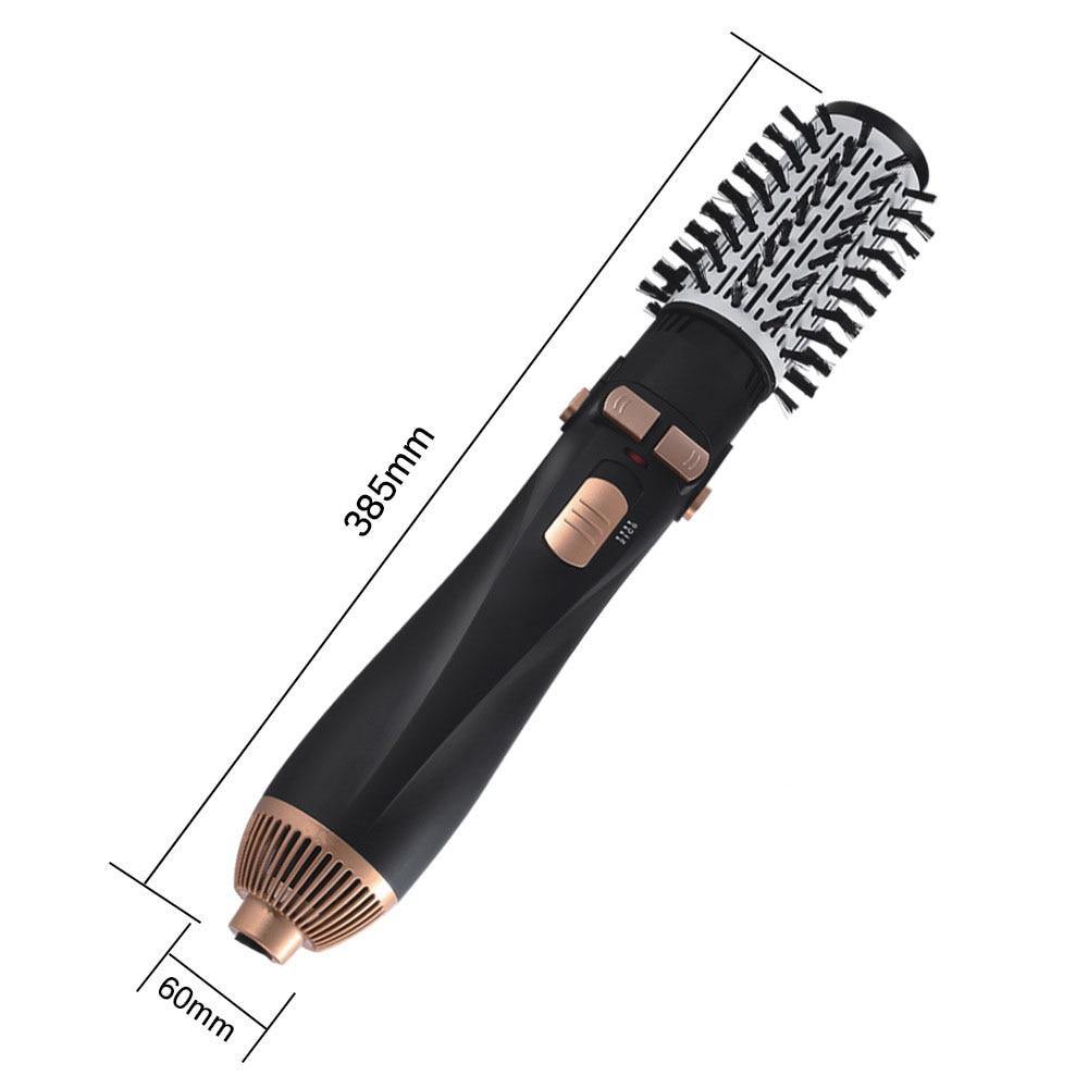 4 Head Replaceable Electric Hair Dryer Brush One Step Blower Hot Comb - MY STORE LIVING