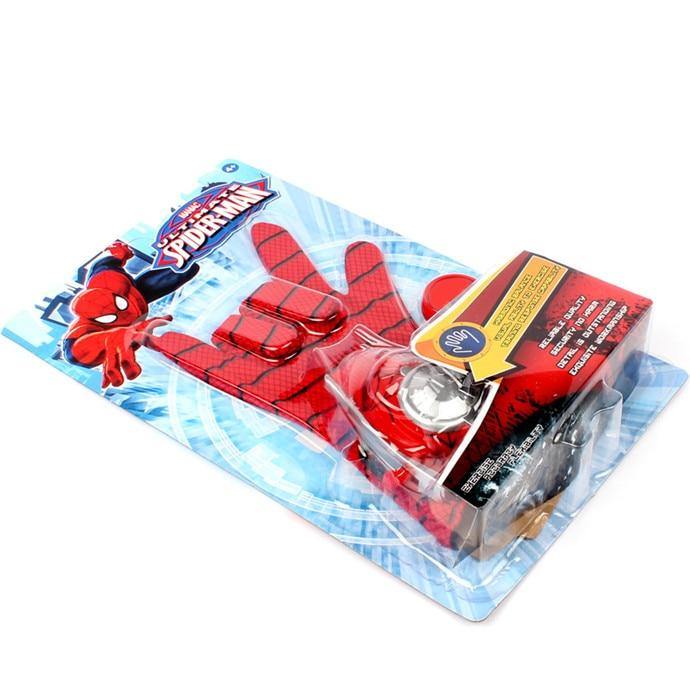 Spider Man Toys Plastic Cosplay Spiderman Glove Launcher Set - MY STORE LIVING