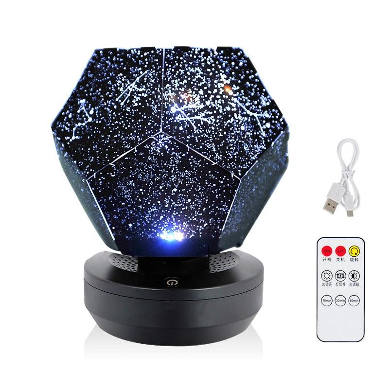 Children's Night Light Projector Starry Sky Ceiling Galaxy Star Projector - MyStoreLiving