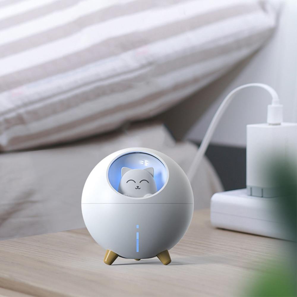 Lovely Pet Air Humidifier 220ml Romantic Ultrasonic Color LED USB Humidifier Lamp - MY STORE LIVING