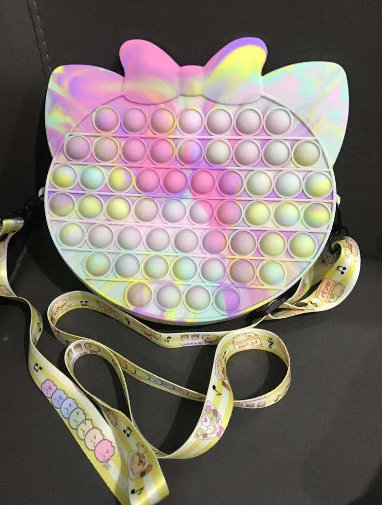 Grand Big XXL Pop Rainbow Handbag 30cm Child Push Fidget Toy Relief Anti Stress - MyStoreLiving