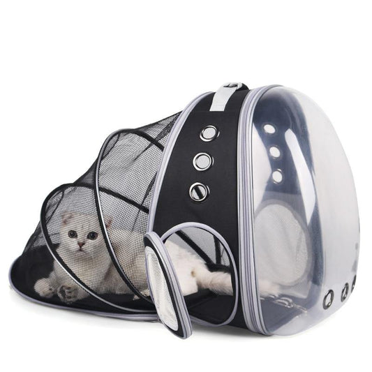 High Quality Astronaut Portable Cat Travel Bag Breathable Space Capsule Expendable Transparent Carrier Pet backpack For Cat Dog - MY STORE LIVING