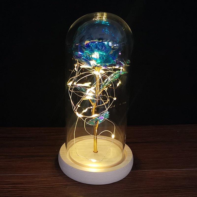 Eternal Rose LED Lights Led Lights String Forever In A Glass Unique Gifts - MyStoreLiving