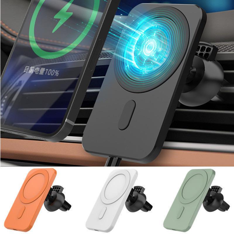 Magnetic Car Wireless Charger Phone Stand 15W - MyStoreLiving