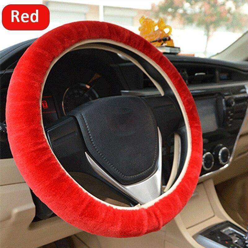 Fluffy Steering Wheel Cover - MY STORE LIVING