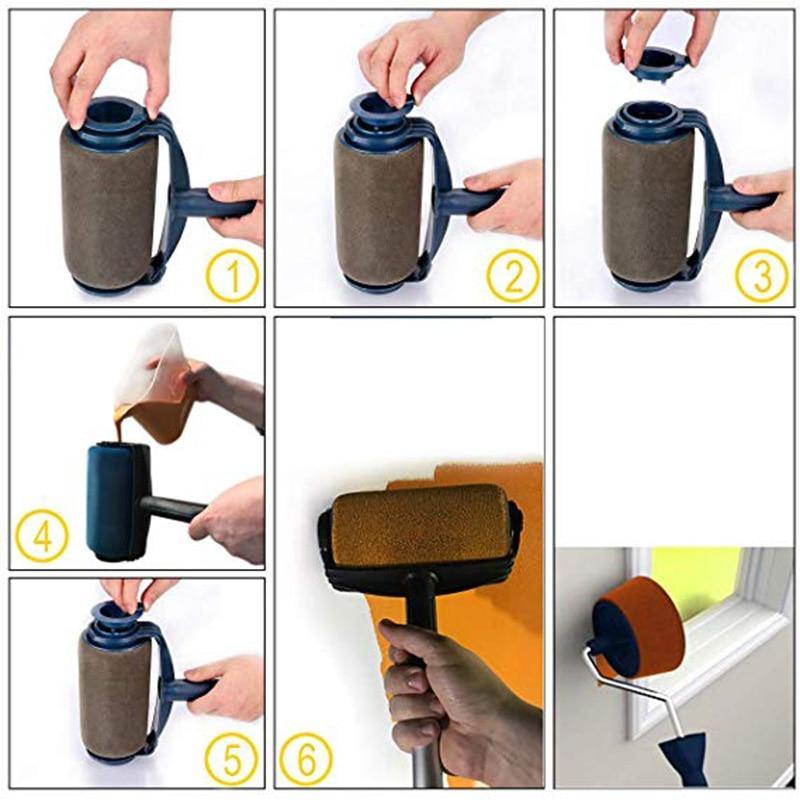 Multifunctional Paint Roller Pro Kit - DIY Brush Tool Household Corner - MY STORE LIVING