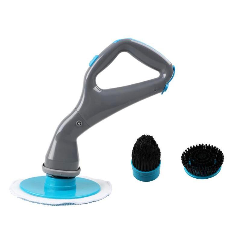 360 Degree Electric Cleaning Brush, Handheld Electric Spin Power Scrubber Cordless Lightweight with ?4 Brush Heads High Rotation Bathroom Cleaner Home Cleaning Tools - MyStoreLiving